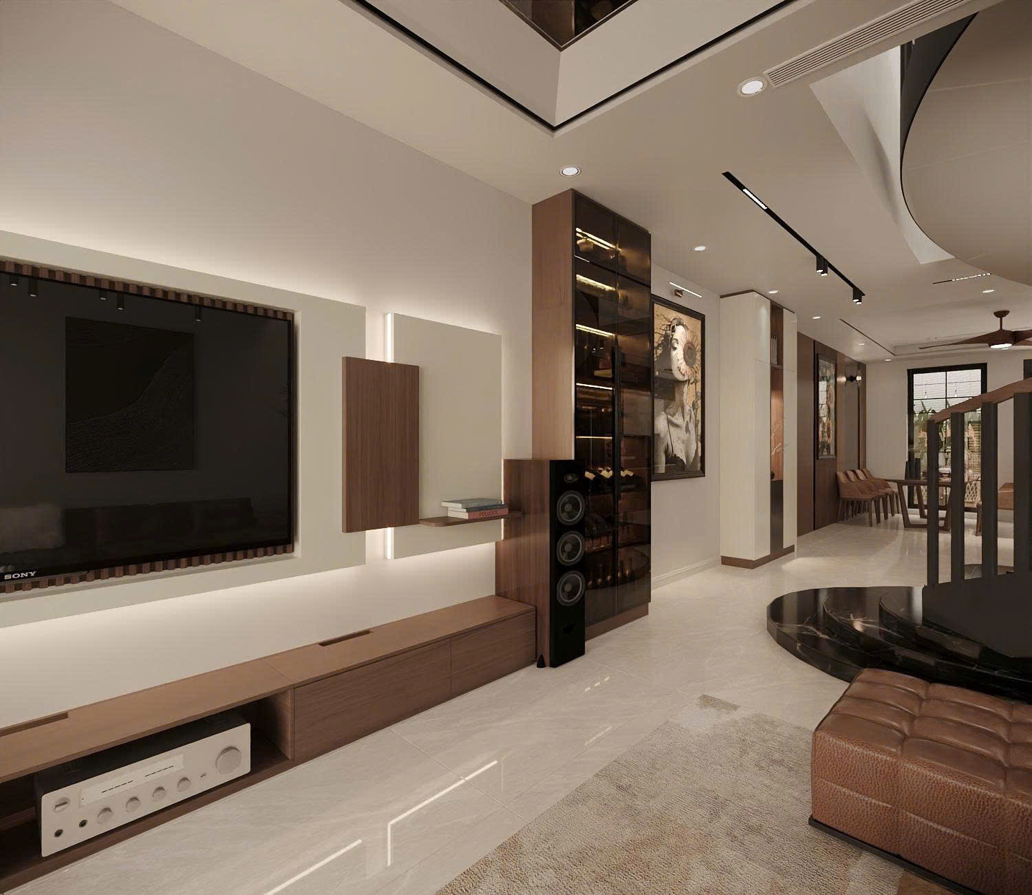 Dự án thi công nội thất nhà phố tại Nam Định