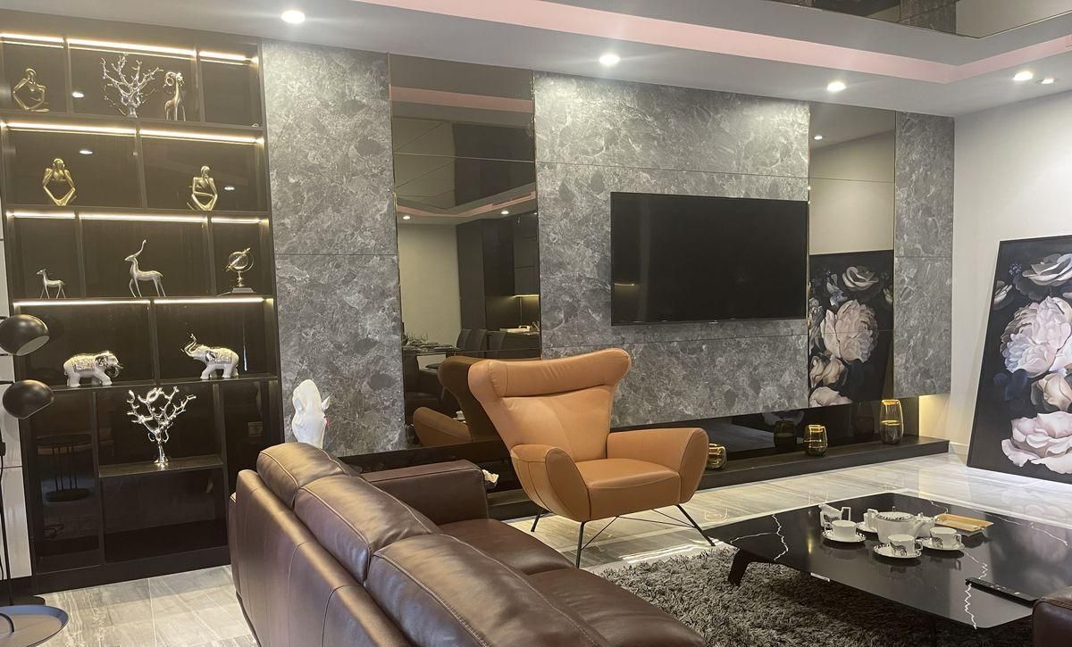 Dự án thi công nội thất biệt thự phong cách tân cổ điển 220m2 Long Biên, Hà Nội