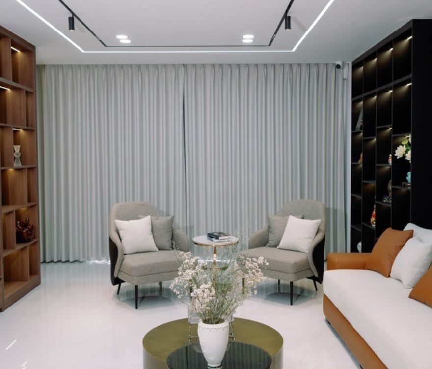 Thi công nội thất nhà phố 4 tầng Hiện đại tại Hưng Yên