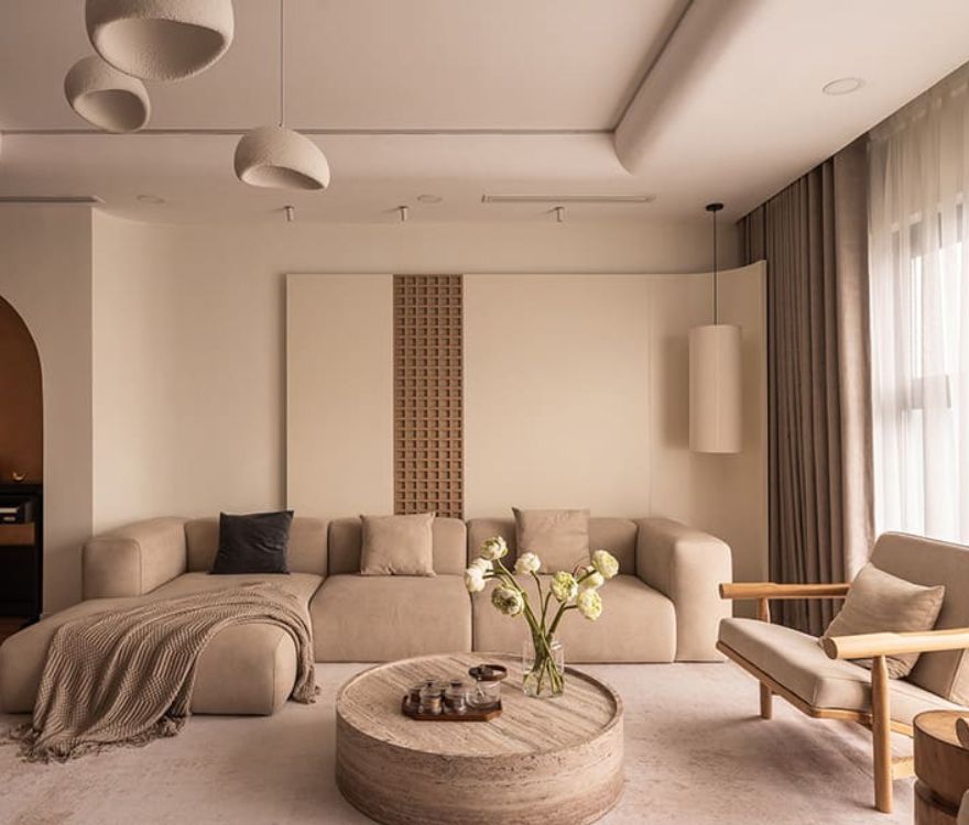 Thi công nội thất căn hộ chung cư 138m2 tại Hà Nội