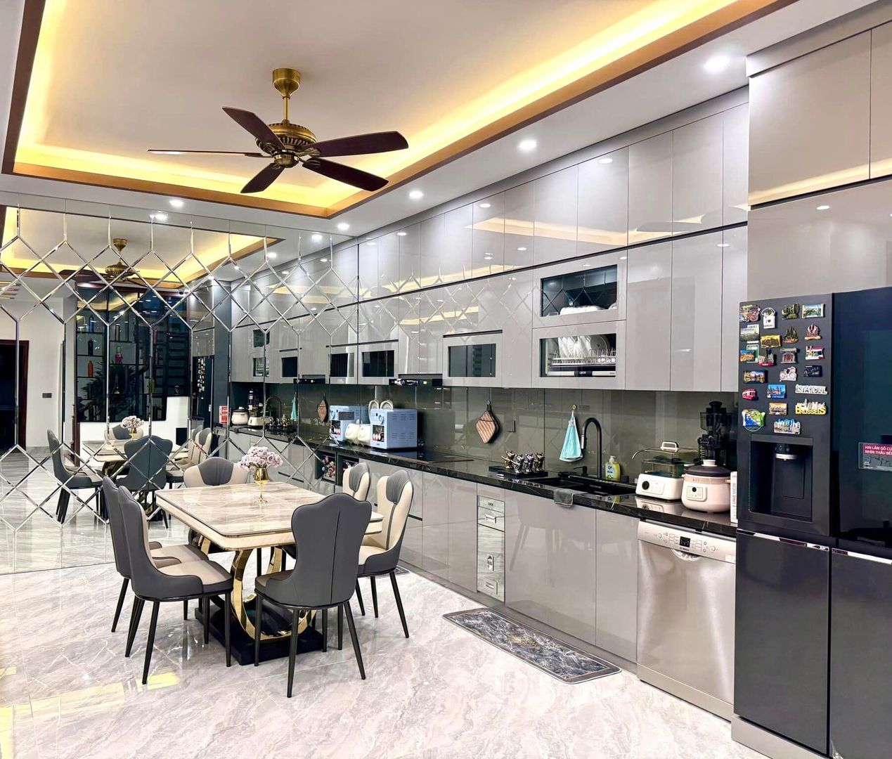 Dự án thi công nhà phố liền kề tại Đông Anh Hà Nội