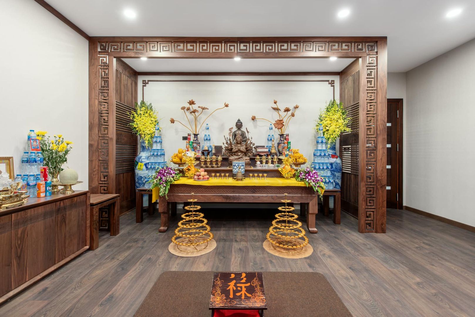 Thi công nội thất biệt thự 280m2 - 2 tầng tại Phố Nốim Hưng Yên