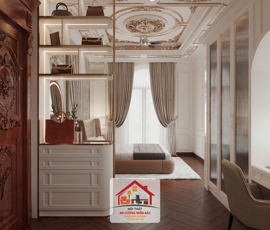 Dự án Thiết kế nội thất nhà phố 68m2 - 4 tầng tại Gia Lâm, Hà Nội