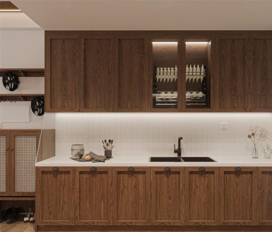 Tủ bếp Melamine – ACMB02